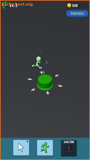 Idle Green Button screenshot