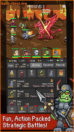 Idle Guardians - Idle Fantasy RPG Game screenshot