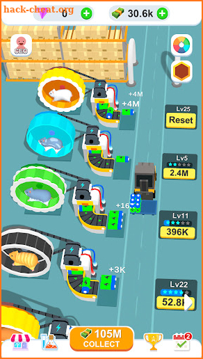 Idle Hamster Power Plant screenshot