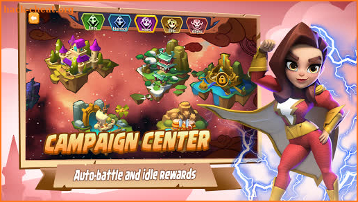 Idle Hunters: free AFK games online - Battle Arena screenshot