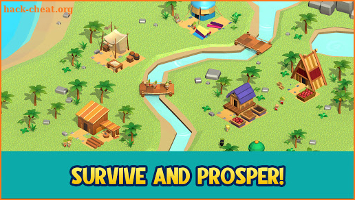 Idle Island Tycoon: The free survival game screenshot