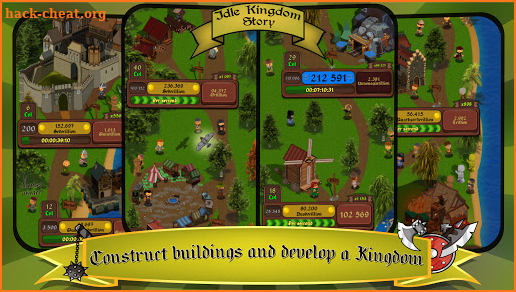 Idle Kingdom Story: Medieval Tycoon Clicker screenshot