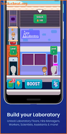 Idle Laboratory - Business Tycoon Idle Game screenshot
