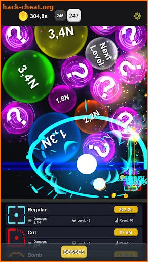 IDLE Laser Balls screenshot
