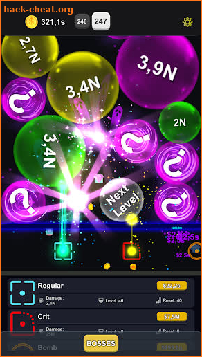 IDLE Laser Balls screenshot