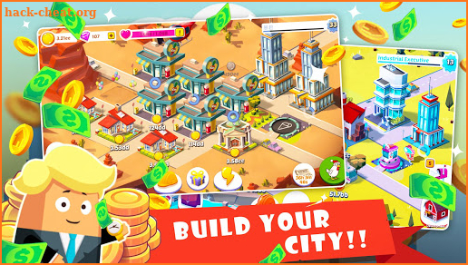 Idle Mayor Tycoon - Clicker and be the richest man screenshot