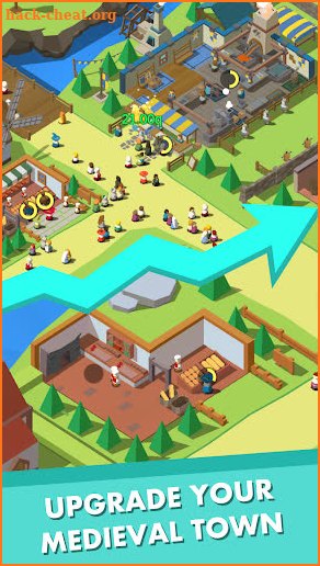 Idle Medieval Town - Clicker, Tycoon, Medieval screenshot