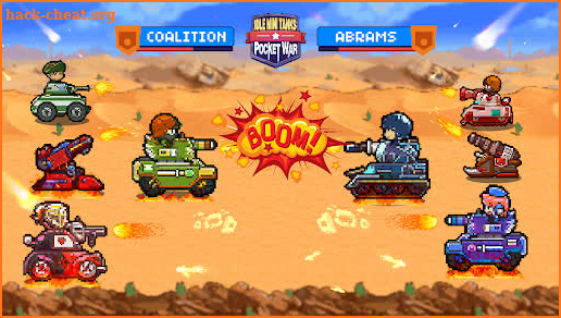 Idle Mini Tanks: Pocket War screenshot