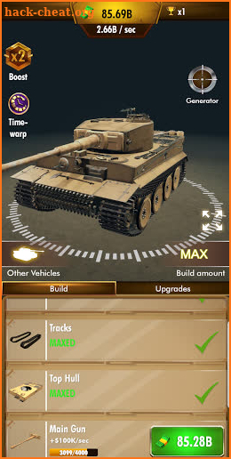 Idle Panzer screenshot