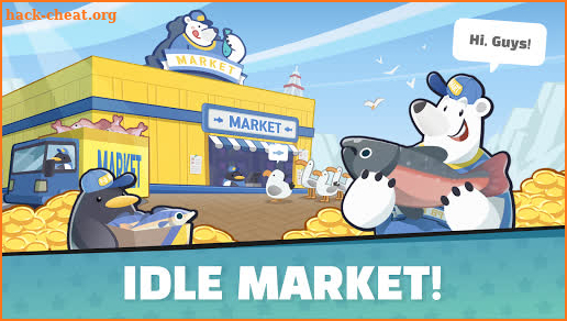 Idle Penguin Market screenshot