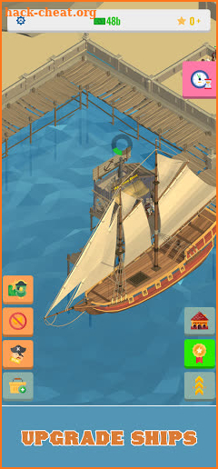 Idle Pirate 3d: Caribbean Island Tycoon screenshot