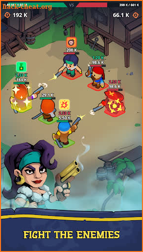 Idle Pirates: Sea Adventures and Business Tycoon screenshot