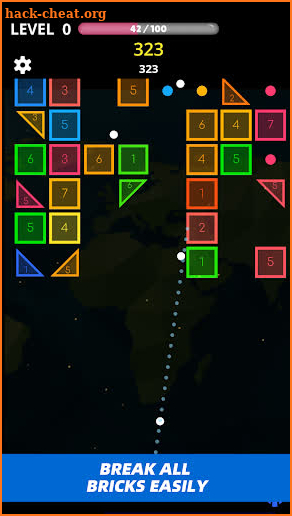 Idle Pixel Balls - Deep Idle Ball Shooter Game screenshot
