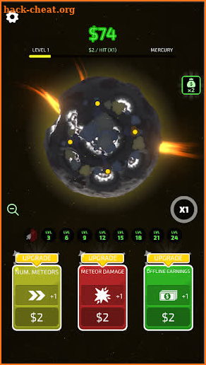 Idle Planet Destroy screenshot