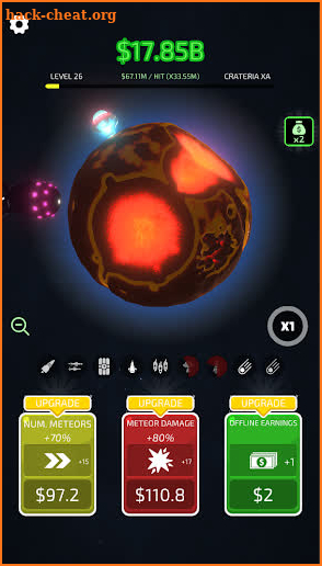 Idle Planet Destroy screenshot