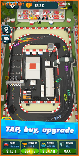 Idle Race Rider — Car tycoon simulator screenshot