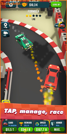 Idle Race Rider — Car tycoon simulator screenshot