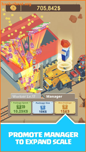 Idle Railway Builder screenshot