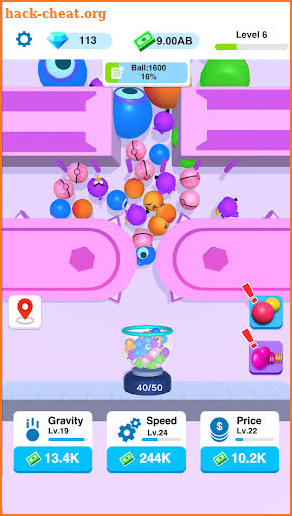 Idle Rainbow Ball screenshot
