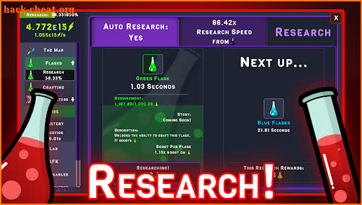 Idle Research screenshot