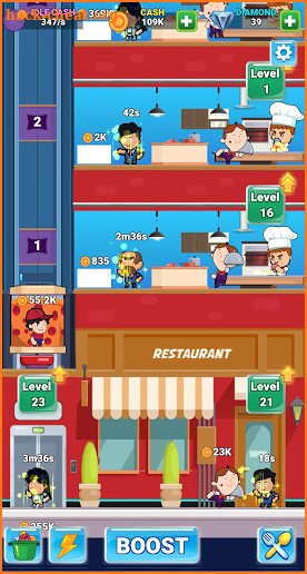 Idle Restaurant - Tycoon Simulator screenshot