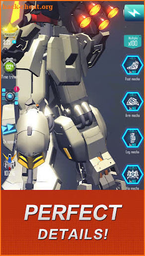 Idle Robot- Build Your Own Mecha screenshot