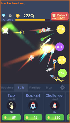 Idle Rocket - Aircraft Evolution & Space Battle screenshot
