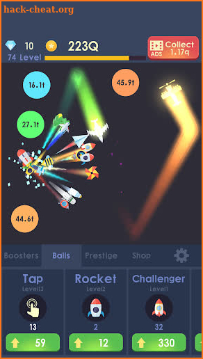 Idle Rocket - Aircraft Evolution & Space Battle screenshot