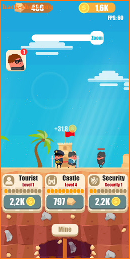 Idle Sand Castle screenshot