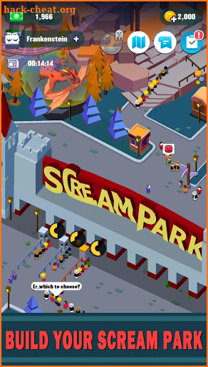 Idle Scream Park screenshot