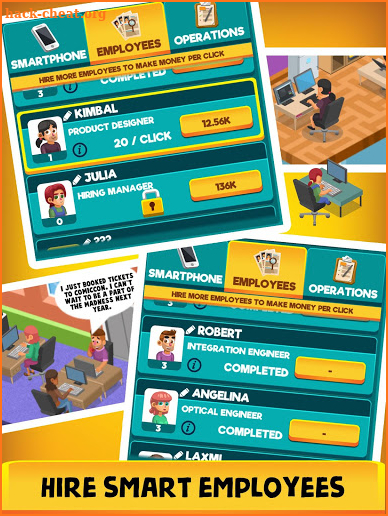 Idle Smartphone Tycoon - Phone Clicker & Tap Games screenshot