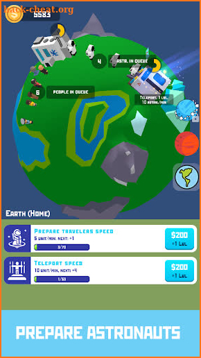 Idle Space Travel screenshot