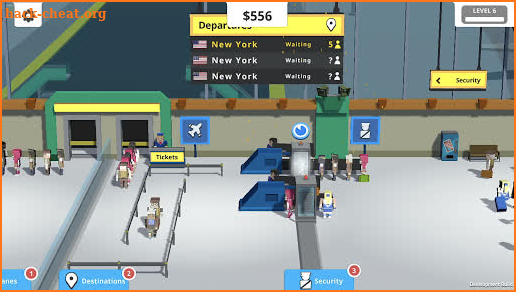 Idle Tap Airport screenshot