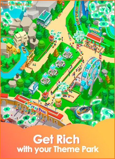 Idle Theme Park Tycoon - Recreation Game screenshot