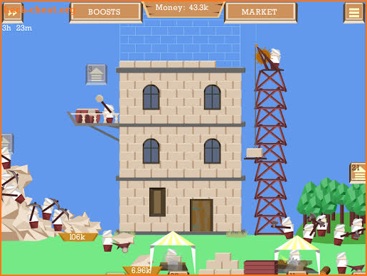 Idle Tower Builder: construction tycoon manager screenshot