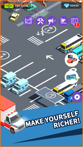 Idle Traffic Tycoon-Game screenshot