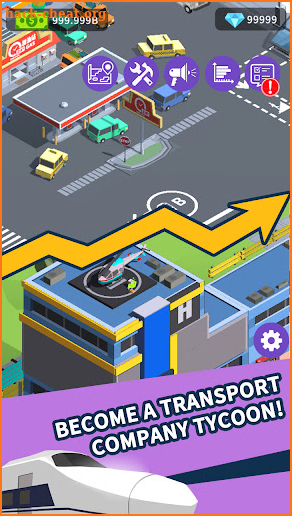 Idle Traffic Tycoon-Game screenshot