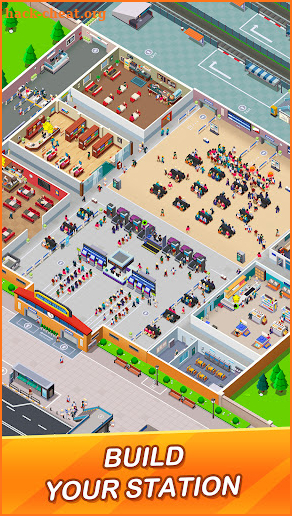 Idle Train Empire: Tycoon Game screenshot