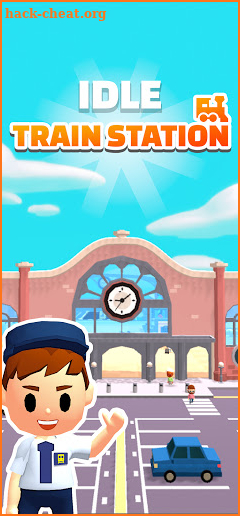 Idle Train Station screenshot
