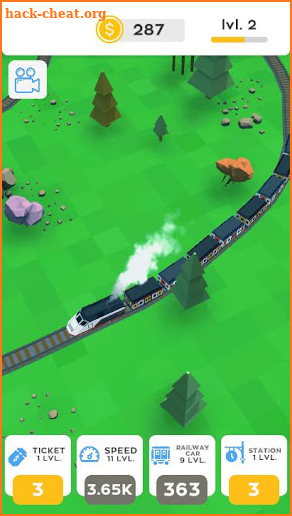 Idle Trains Railway Tycoon screenshot