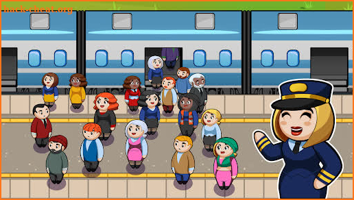 Idle Transport Trains screenshot