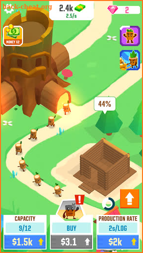 Idle Tree City screenshot