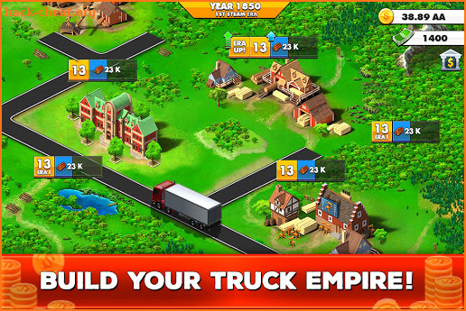 Idle Truck Empire 🚚 The tycoon game on wheels screenshot
