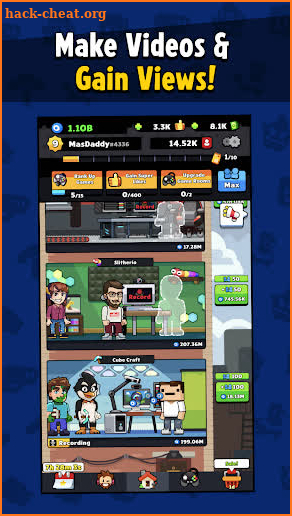 Idle Tuber - Become the world's biggest Influencer screenshot