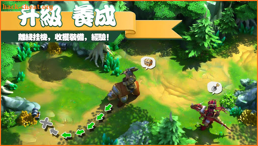 Idle Warrior 3D screenshot