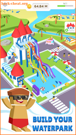 Idle Waterpark 3D Fun Aquapark screenshot