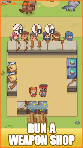 Idle Weapon Shop Tycoon screenshot