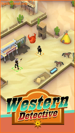 Idle Western Detective screenshot