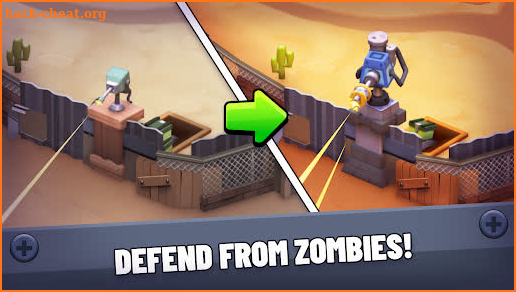 Idle Zombie War: Tower Defence screenshot