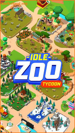 Idle Zoo Tycoon 3D - Animal Park Game screenshot